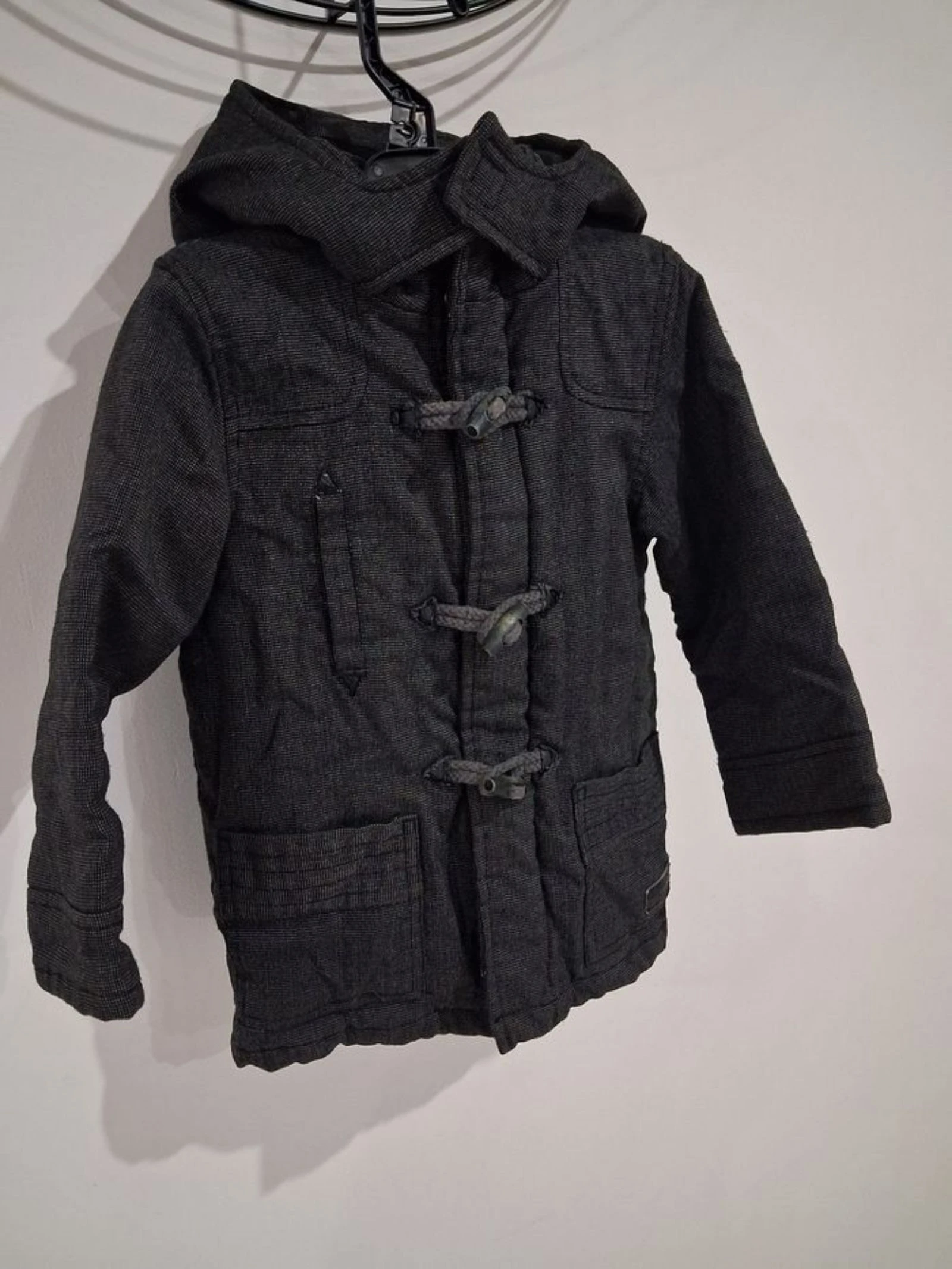 Manteau Duffle Coat Cinza Quente Kiabi 3 anos / 90-97 cm Menino – photo 2